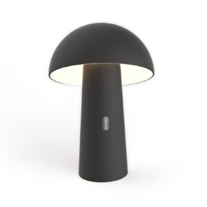 Newgarden Shitake lampa stołowa LED IP44 czarna