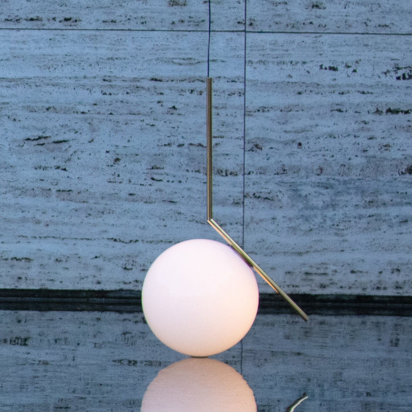 Lampa wisząca FLOS IC S2 10th Anniversary pozłacana 24-karatowym złotem