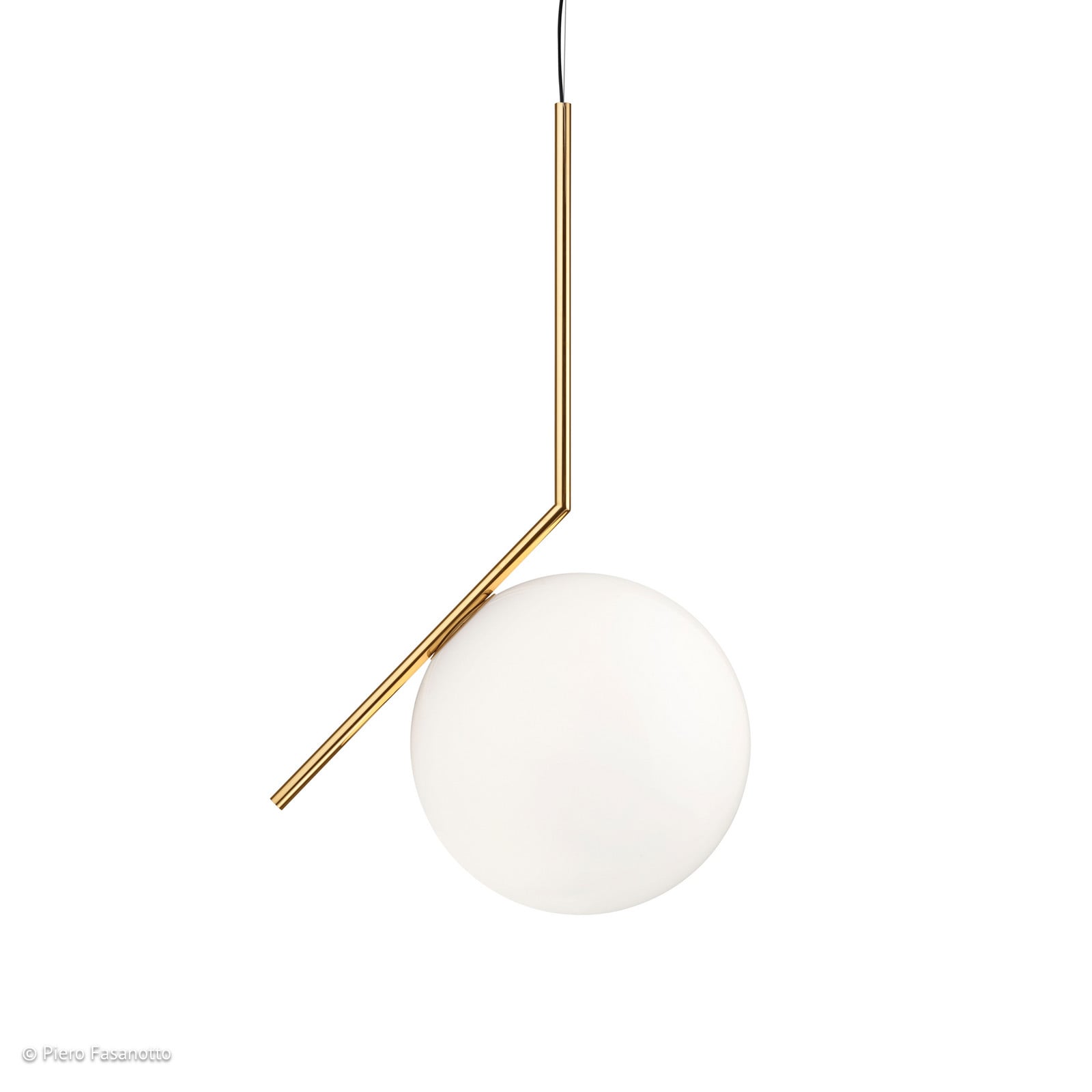 Lampa wisząca FLOS IC S3 10th Anniversary pozłacana 24-karatowym złotem