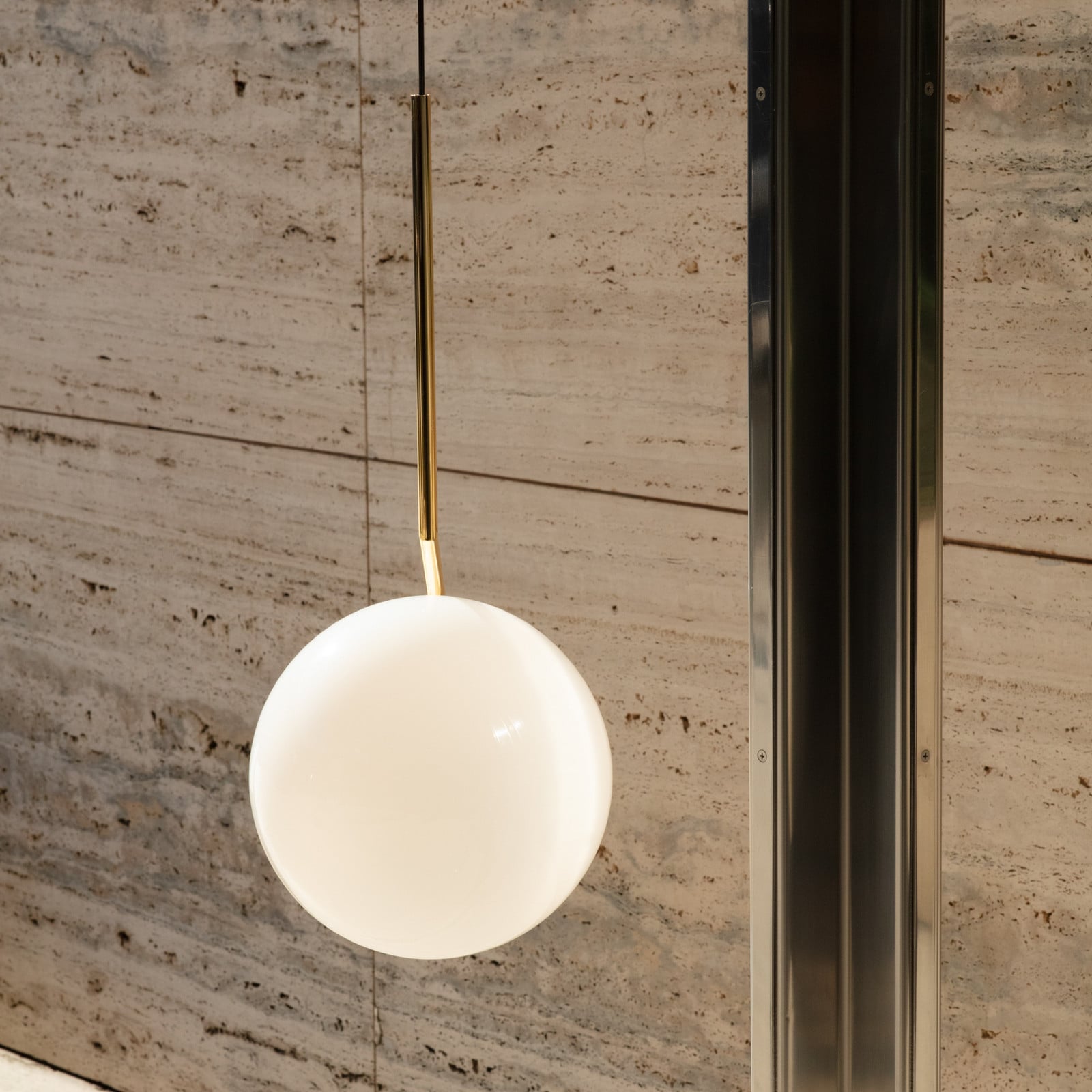 Lampa wisząca FLOS IC S3 10th Anniversary pozłacana 24-karatowym złotem