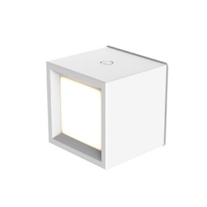 Newgarden kinkiet LED Box 8 biały 75x75cm