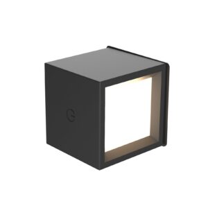 Newgarden kinkiet LED Box 8 czarny 7,5x7,5cm