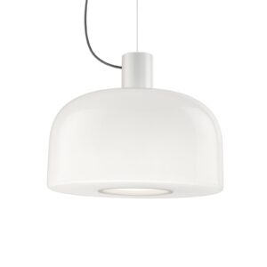 Lampa wisząca FLOS Bellhop Glass S2 biały Ø 45 cm szkło E27