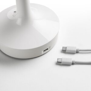 Lampa stołowa LED Flos Bon jour unplugged biała