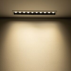 Oprawa podtynkowa LED, MINI 20 W, 28 cm, dwie barwy – zdjęcie 2