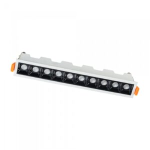 Oprawa podtynkowa LED, MINI 20 W, 28 cm, dwie barwy