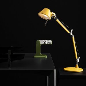 Lampa stołowa Artemide Tolomeo Micro żółta