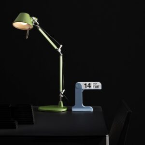 Lampa stołowa Artemide Tolomeo Micro zielona