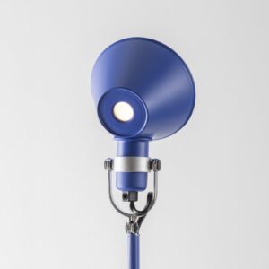 Lampa stołowa Artemide Tolomeo Micro niebieska