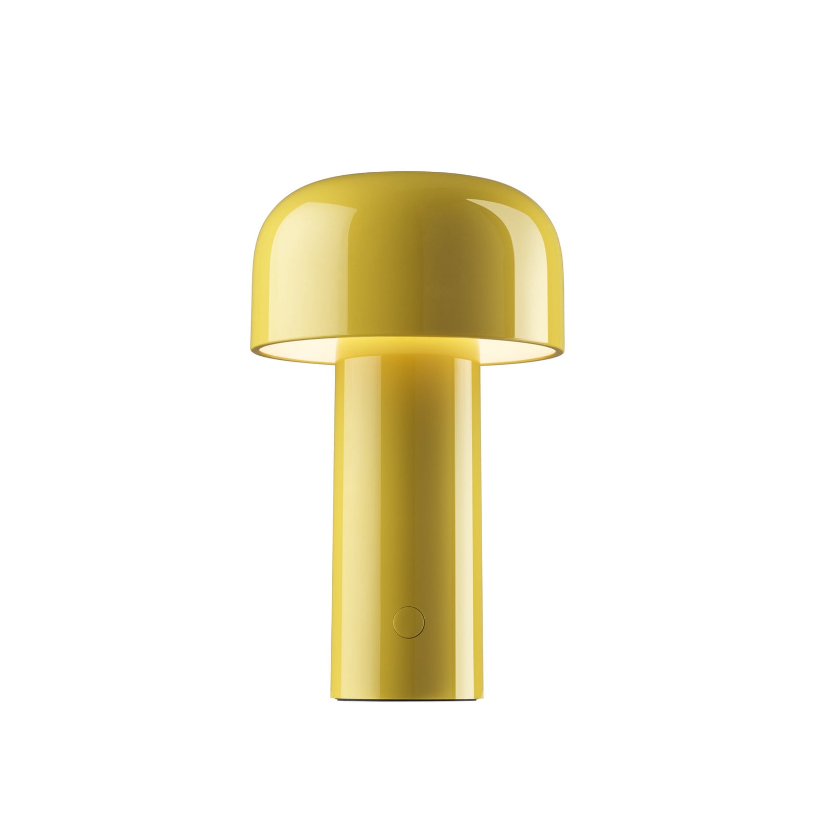 Lampa stołowa Flos LED z akumulatorem Bellhop żółta 21 cm ściemniana IP54
