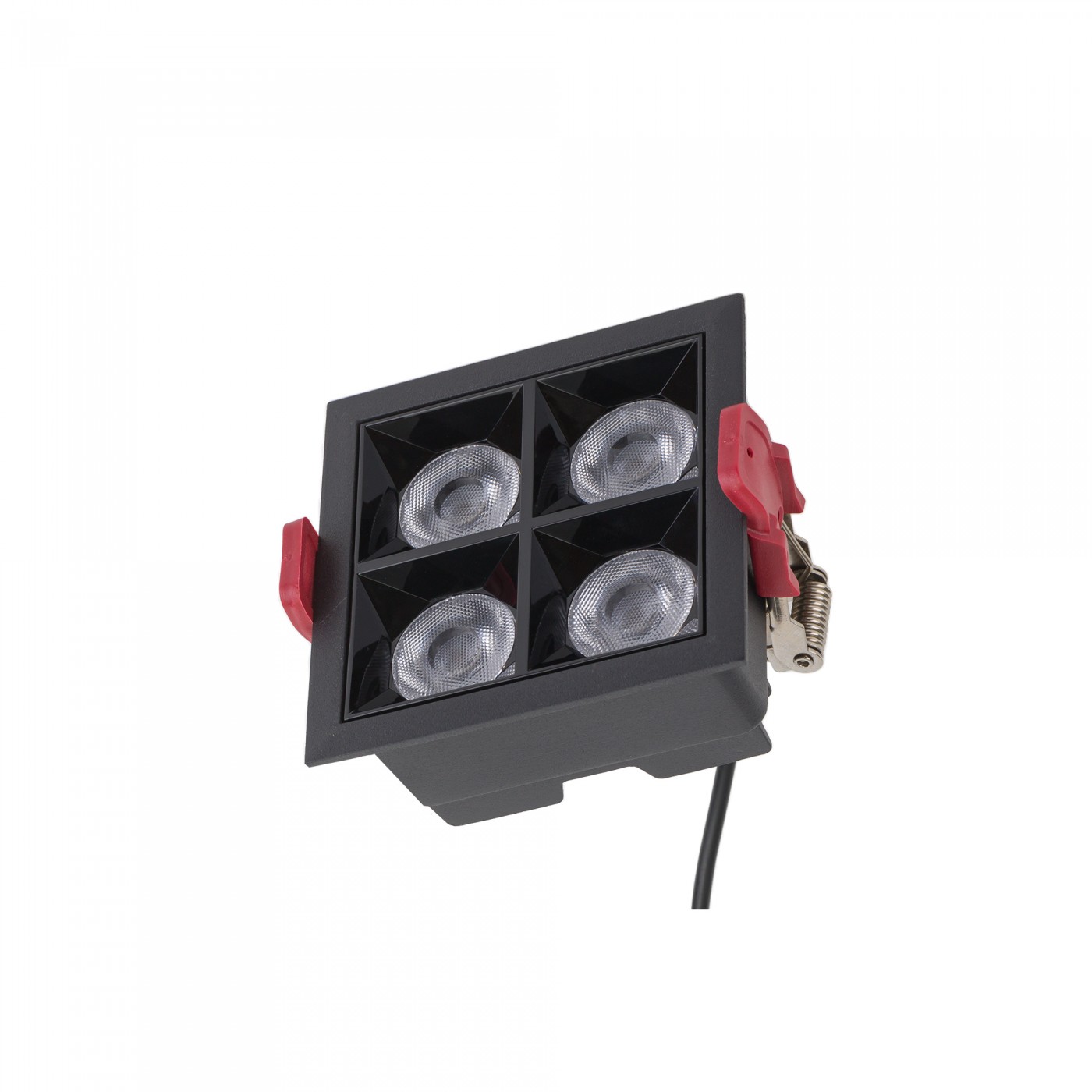 Oprawa podtynkowa LED, MIDI czarna, 16 lub 20 W, CRI >90 3 Oprawa podtynkowa LED, MIDI czarna, 16 lub 20 W, CRI >90 – zdjęcie 3