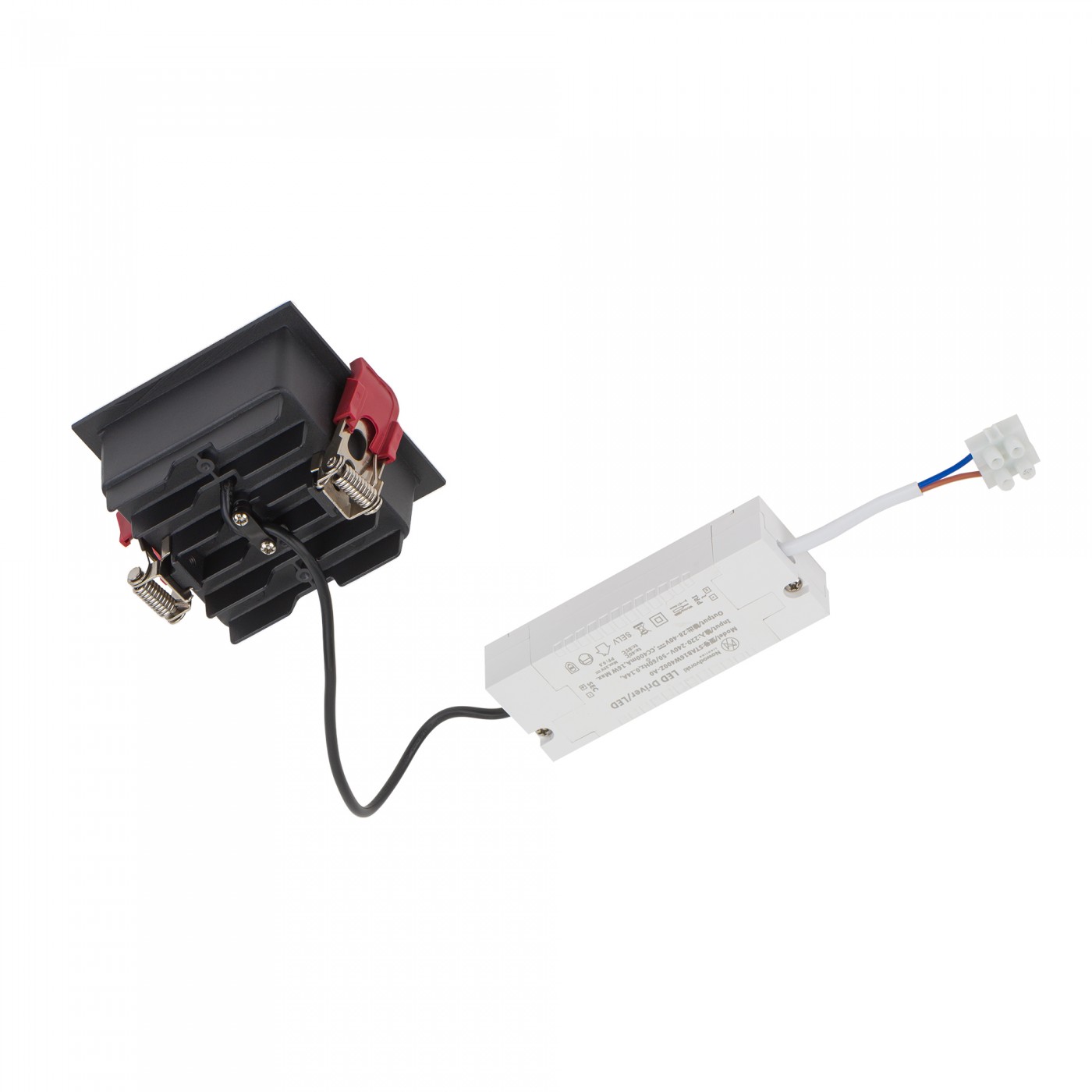 Oprawa podtynkowa LED, MIDI czarna, 16 lub 20 W, CRI >90 7 Oprawa podtynkowa LED, MIDI czarna, 16 lub 20 W, CRI >90 – zdjęcie 7