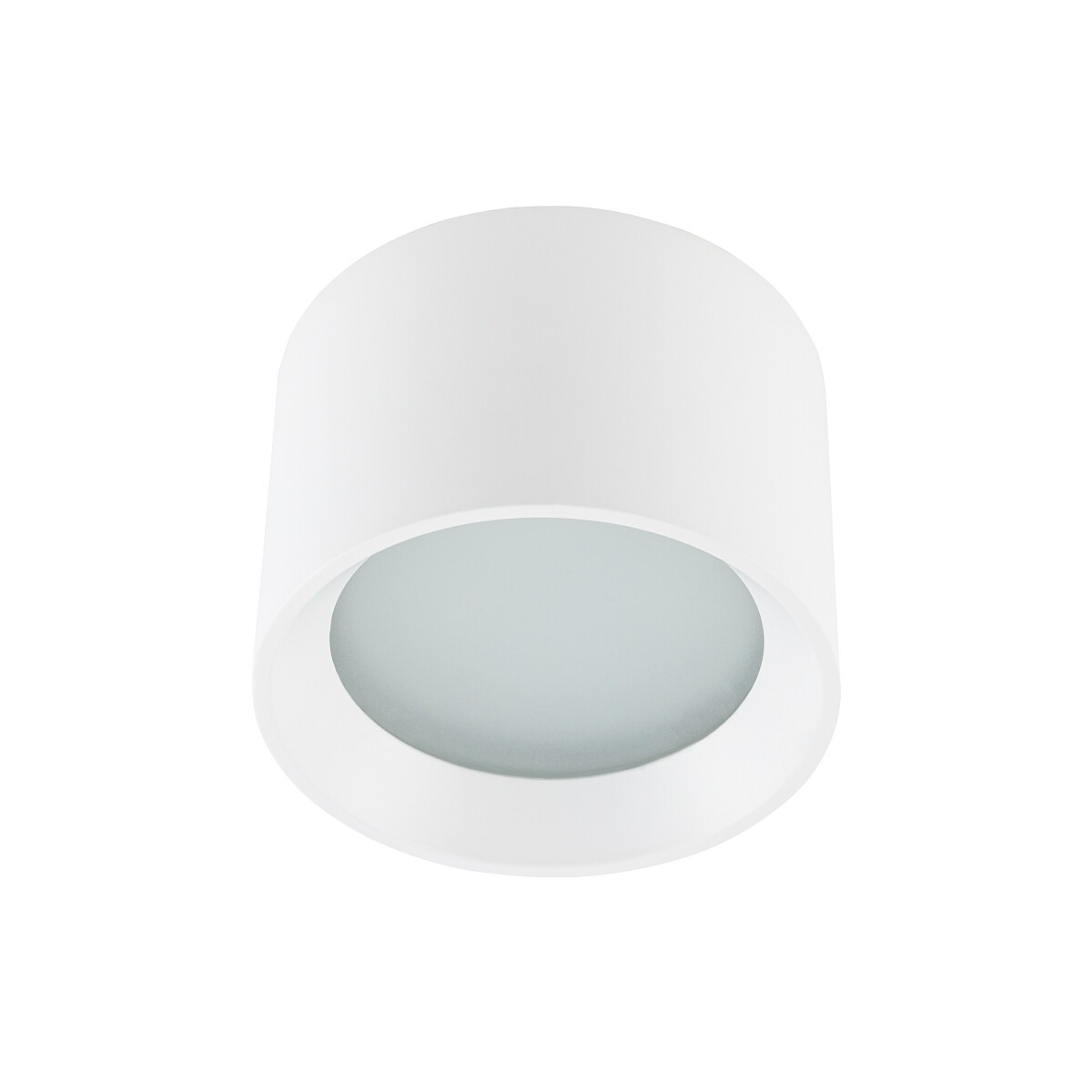 Plafon łazienkowy GX53, biały cylinder, 10 cm, IP54 5 Plafon łazienkowy GX53, biały cylinder, 10 cm, IP54 – zdjęcie 5