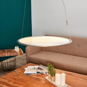 Lampa Wisząca Artemide Discovery Żyrandol poziomy aluminium