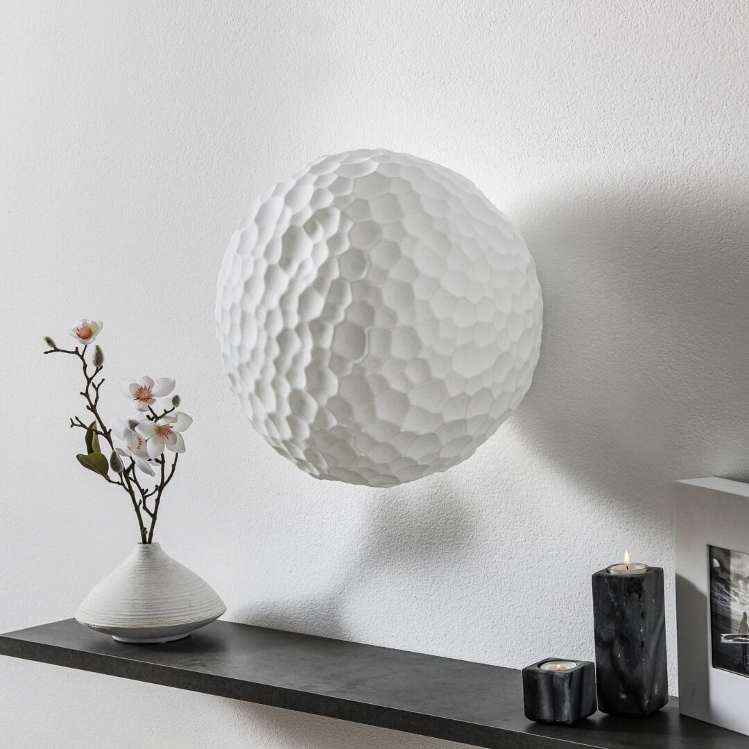 Szklana lampa ścienna Meteorite 35 cm