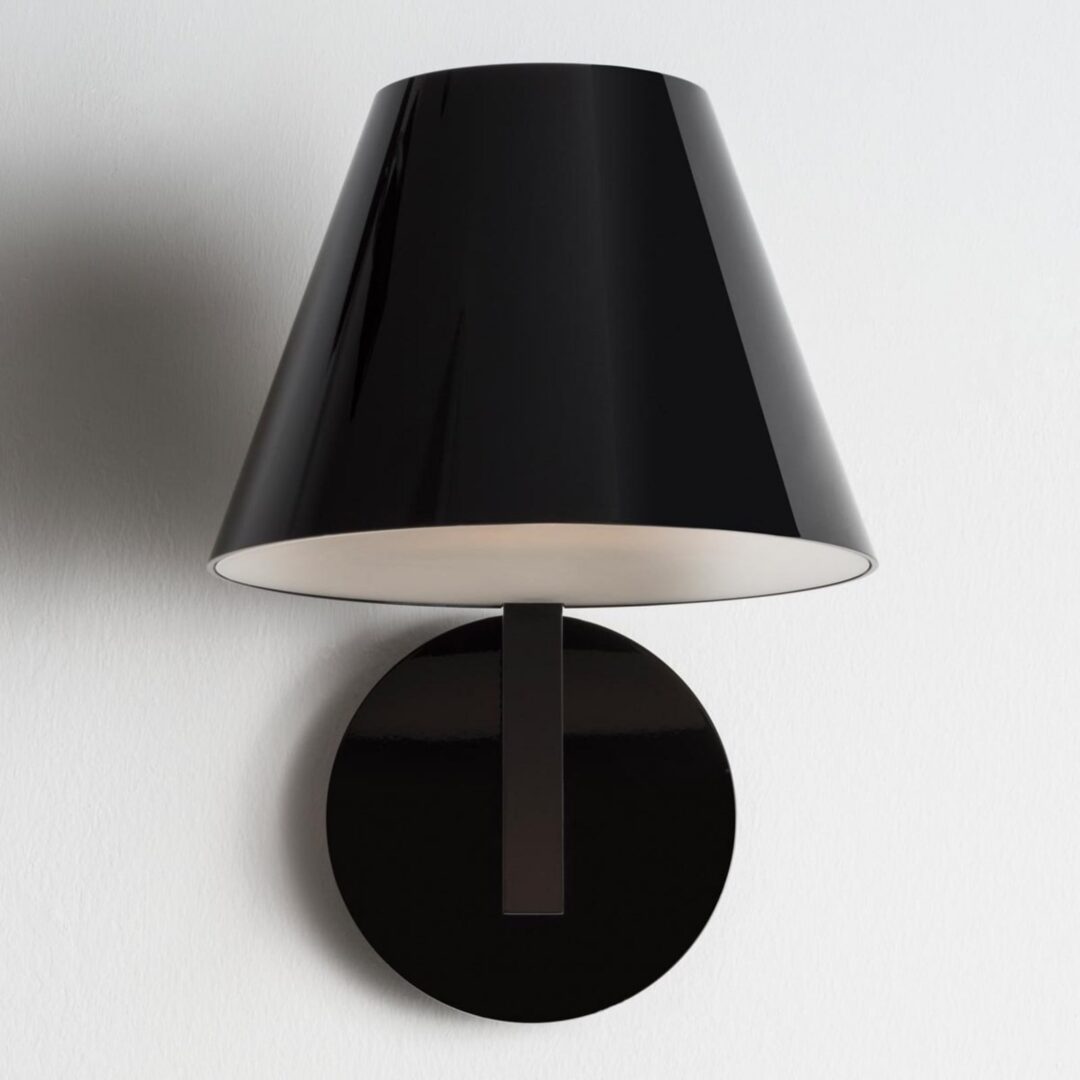 Artemide La Petite 3 Czarna designerska lampa ścienna La Petite