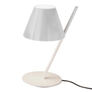 Biała designerska lampa stołowa La Petite