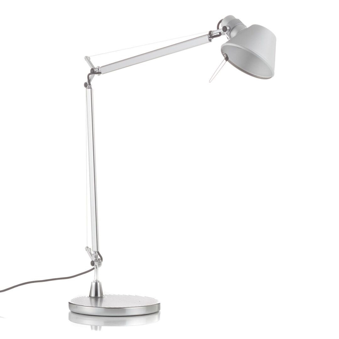 Lampa stołowa LED Artemide Tolomeo Midi 3000K aluminium