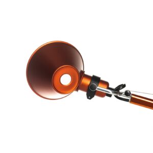 Lampa stołowa Artemide Tolomeo Micro pomarańczowa