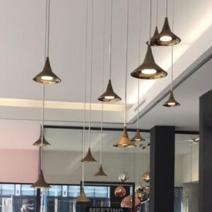 Artemide Unterlinden lampa wisząca mosiądz 3000 K