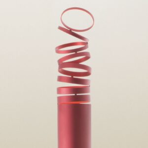 Artemide Decomposé lampa stojąca LED czerwona