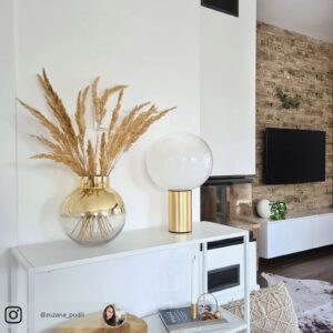 Artemide Laguna 16 lampa stołowa brąz