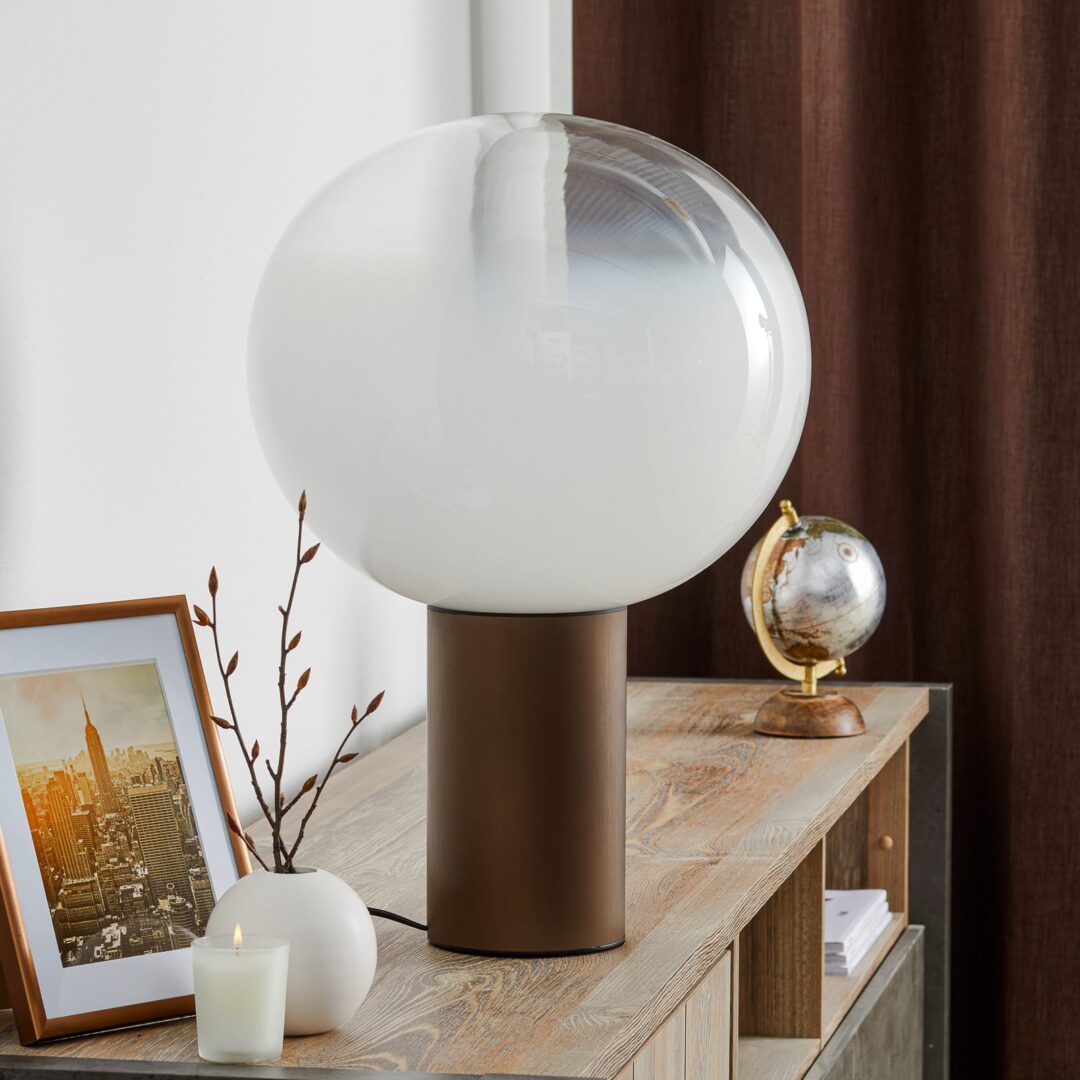 Artemide Laguna 1 Artemide Laguna 37 lampa stołowa brąz