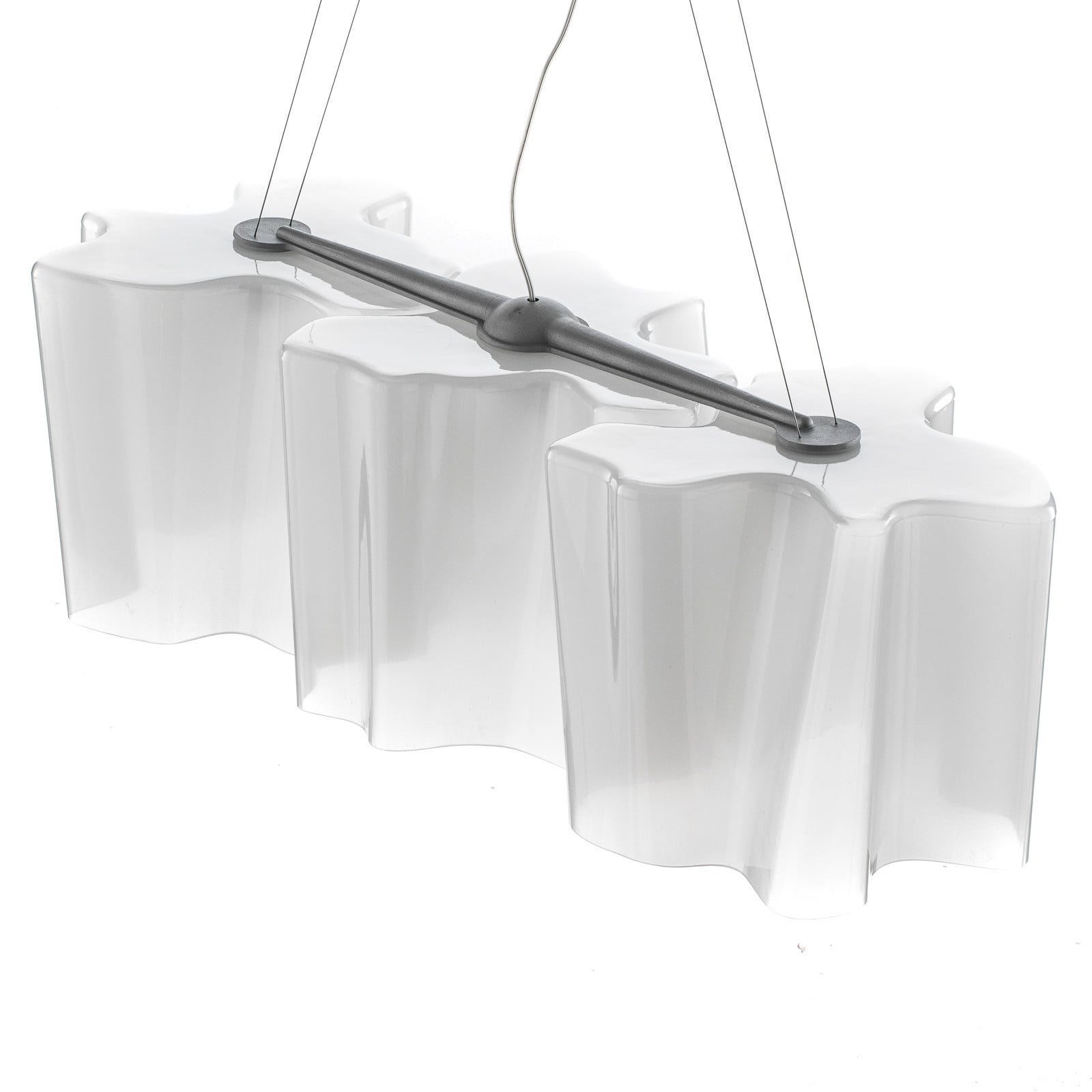 Artemide Logico lampa wisząca 3-pkt. 100 cm biała