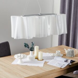 Artemide Logico lampa wisząca 3-pkt. 100 cm biała