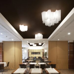 Lampa sufitowa Artemide Logico 3-punktowa 120° 45x45 cm