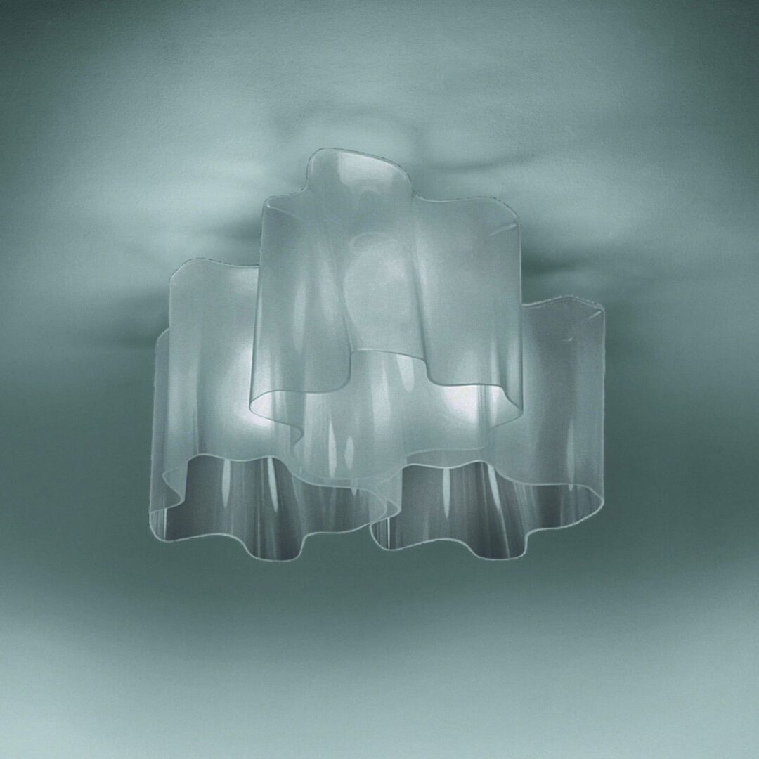 Artemide Logico 2 Artemide Logico lampa sufitowa 120° 66x66cm szara