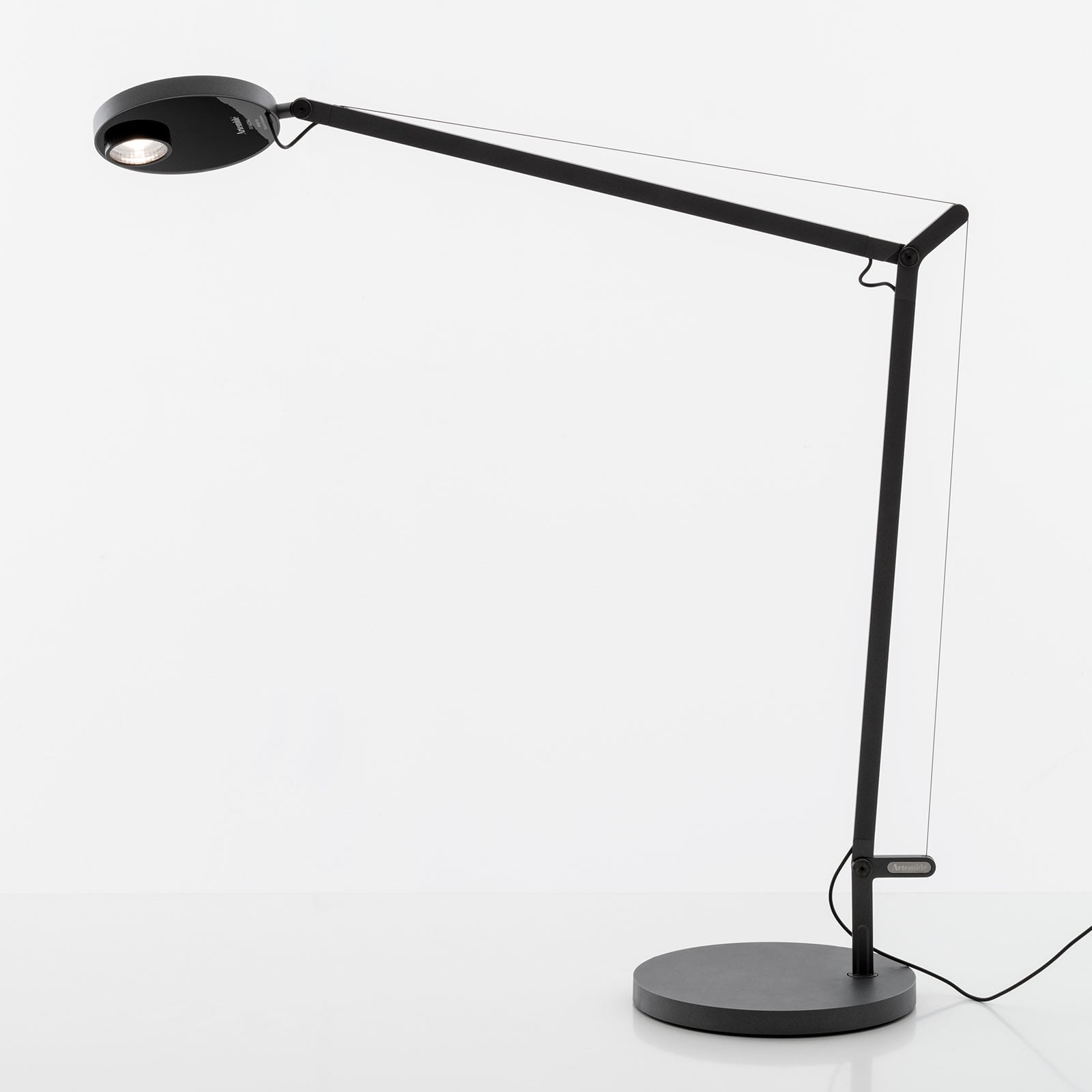 Artemide Demetra Professional lampa stołowa szara