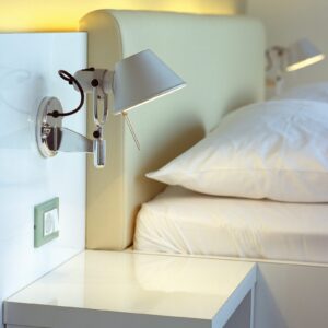 Lampa Ścienna Artemide Tolomeo Faretto ściemniacz 3000 K