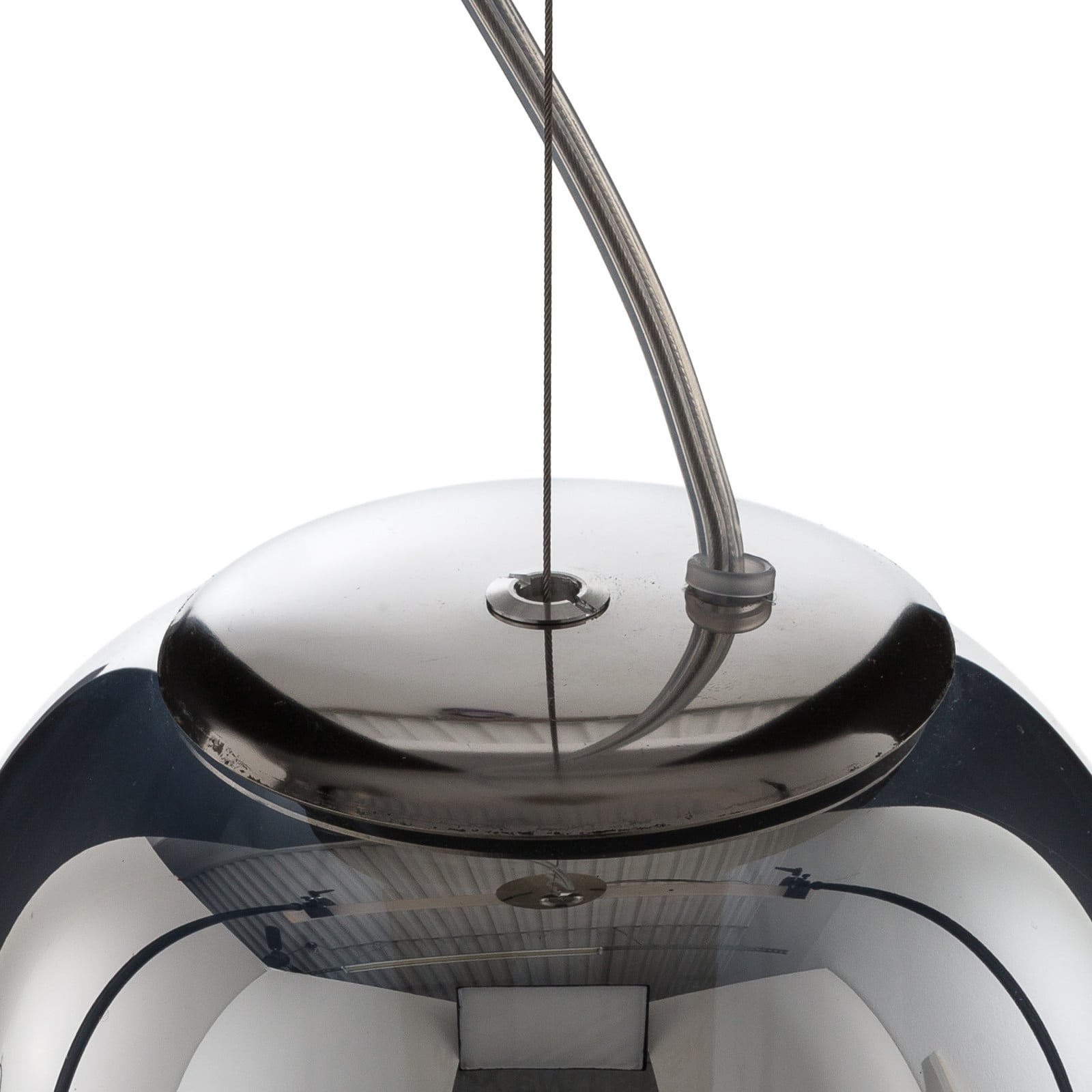 Artemide Gople Mini lampa wisząca srebrna/srebrna