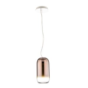 Artemide Gople Mini lampa wisząca miedź/srebrna