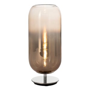 Artemide Gople lampa stołowa brązowa/srebrna