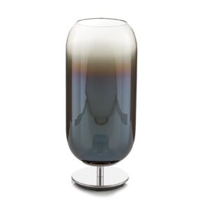 Lampa Artemide Gople Mini stołowa niebieska/srebrna