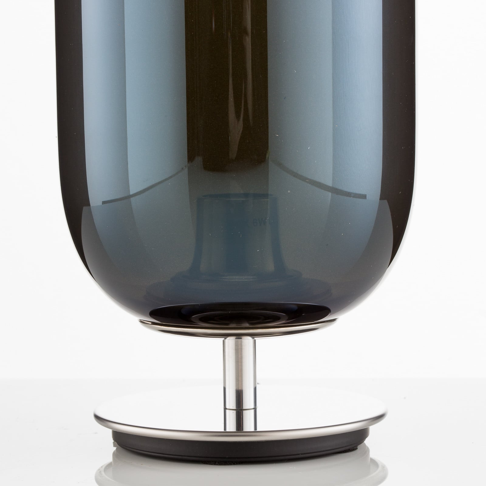 Lampa Artemide Gople Mini stołowa niebieska/srebrna