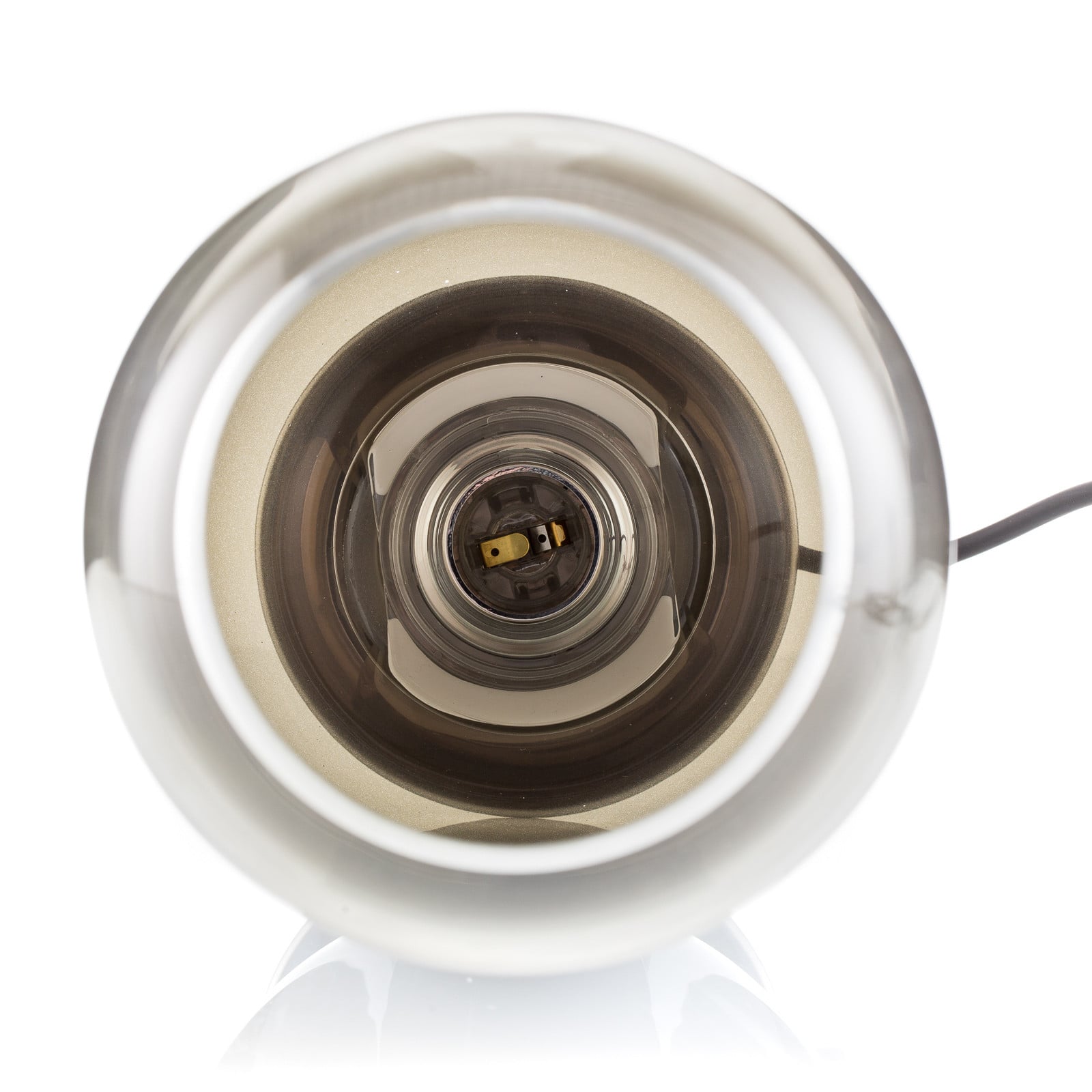 Lampa Artemide Gople Mini stołowa niebieska/srebrna