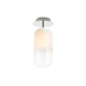 Artemide Gople Mini lampa sufitowa srebrna/srebrna