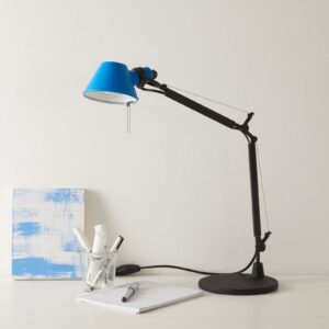 Lampa Biurkowa Artemide Tolomeo Micro Bicolour czarny/niebieski