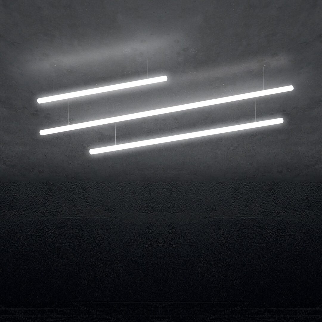 Lampa Wisząca Artemide Alphabet of light linear via app 240 cm