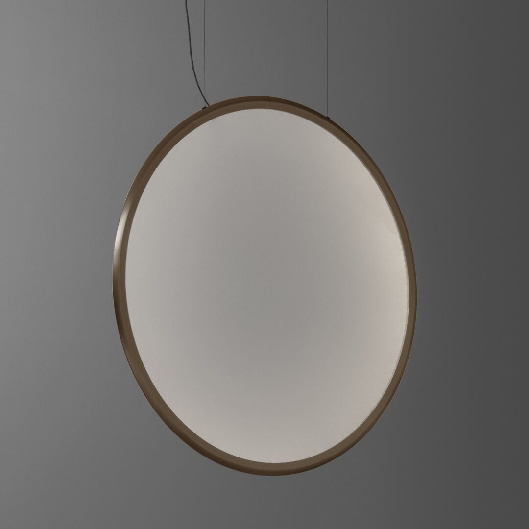 Artemide Discovery 1 Lampa wisząca Artemide Discovery pionowy brąz Ø 140 cm App
