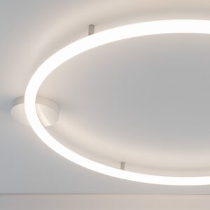 Lampa Sufitowa Artemide Alfabet światła okrągły sufit 155 cm