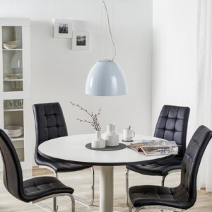 Artemide Nur Mini Gloss lampa wisząca biała