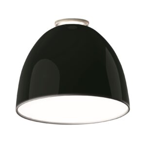 Artemide Nur Mini Gloss lampa sufitowa czarna