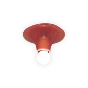 Designerska lampa sufitowa Artemide Teti przezroczysty pomarańczowy