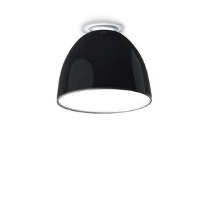 Artemide Nur Mini Gloss lampa sufitowa LED czarna