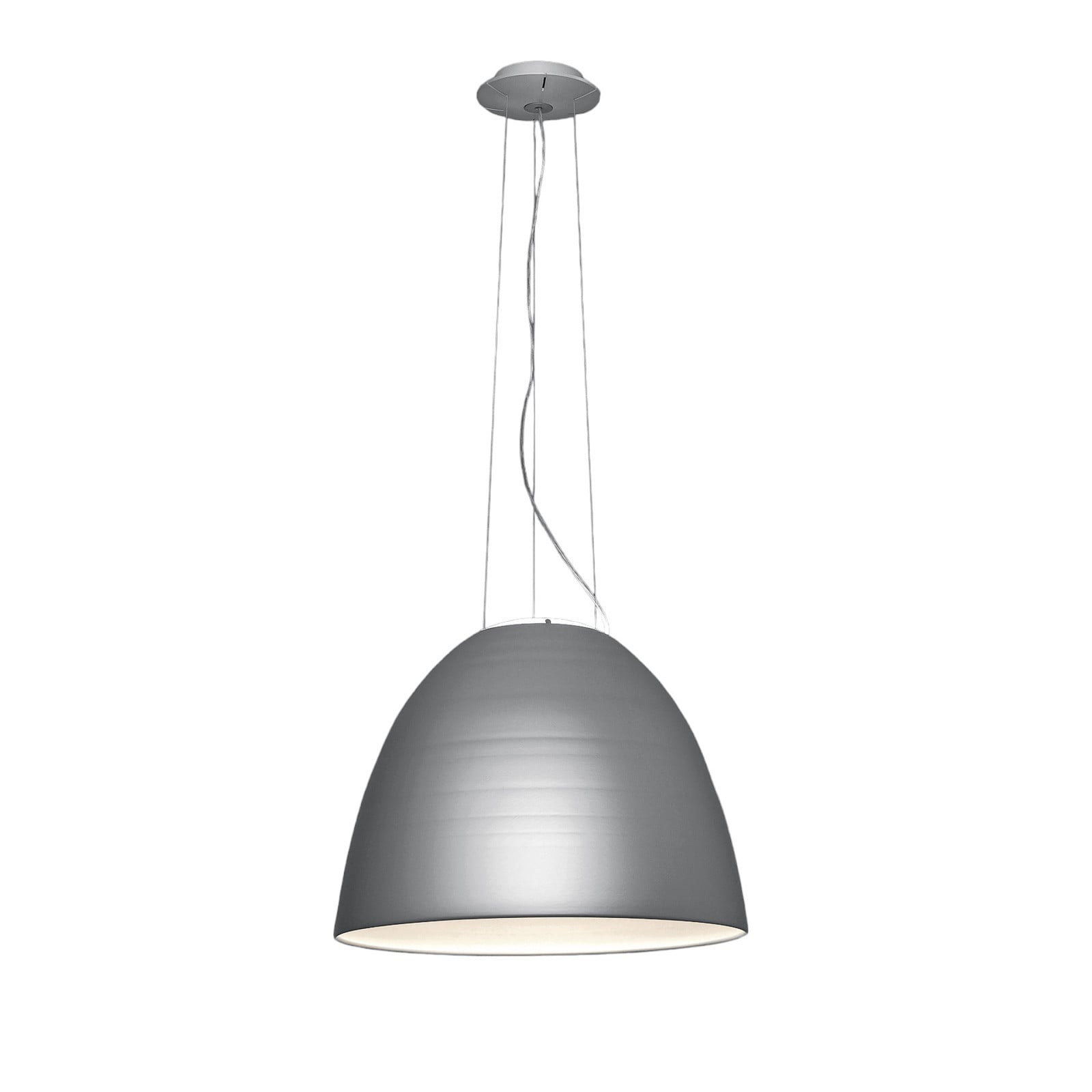 Artemide Nur App żyrandol LED metalowo-szara