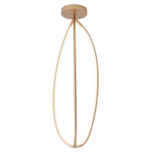 Artemide Arrival lampa sufitowa App mosiądz 130cm